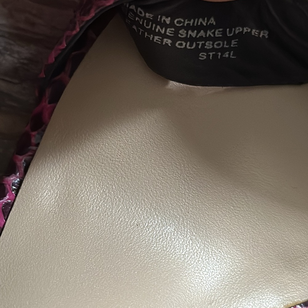 Michael Kors Luxury Collection Python Embossed Le… - image 6